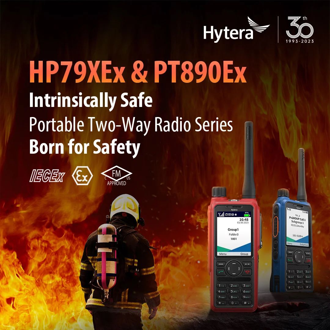 Hytera PT890Ex detail view